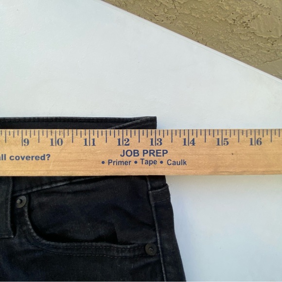 Levis Mile High Super Skinny Jeans Size 27 Black Premium Denim Pants - Picture 8 of 11